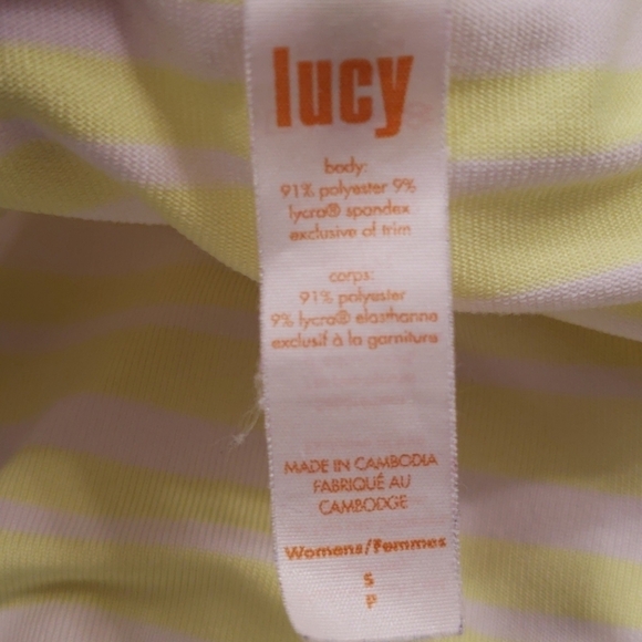 Lucy Endurance Stripe Racer Tank - Picture 10 of 12